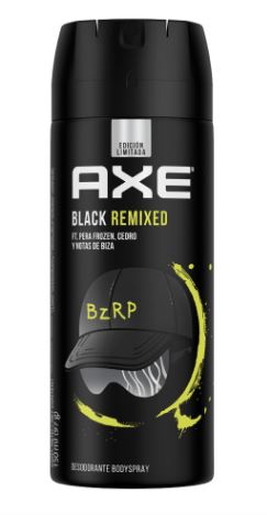 AXE DESODORANTE AEROSOL BS BLACK REMIXED 97GR/150ML