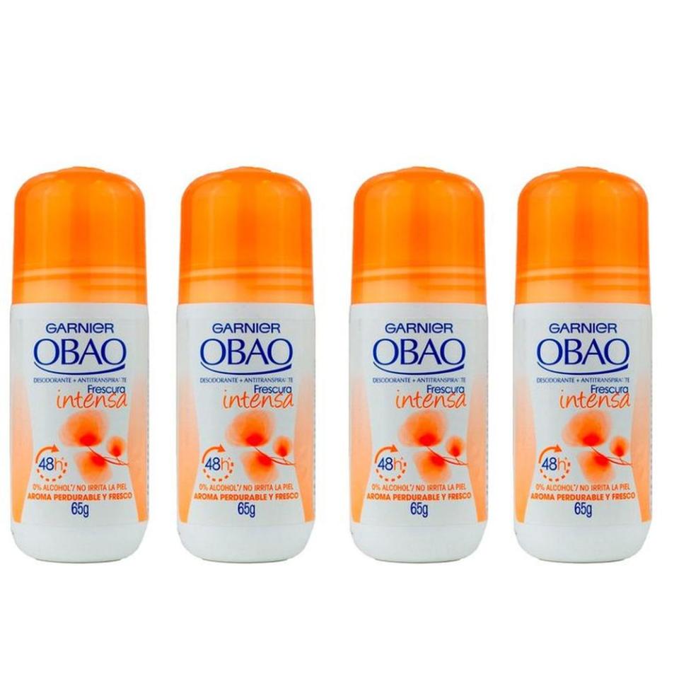 DESOD. OBAO ROLL ON MUJER FRESCURA INTENSA 48H X65GR