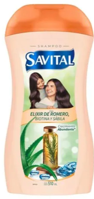 SHAMPOO SAVITAL ELIXIR ROMERO BIO + SABILA 510ML