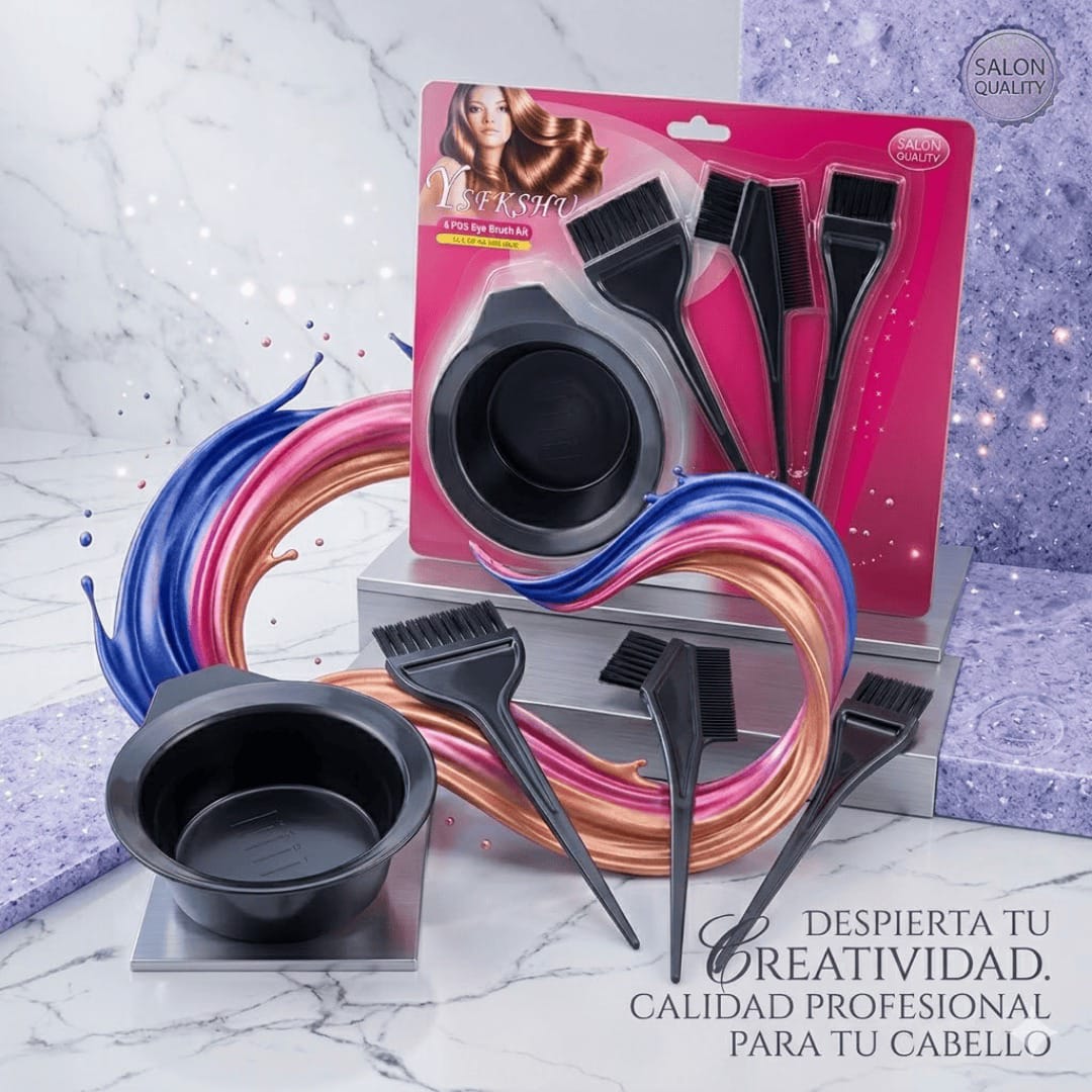 SET PARA PINTAR EL CABELLO