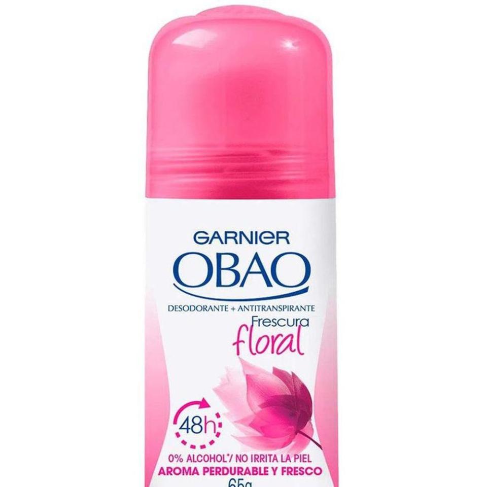 DESODORANTE OBAO ROLL ON MUJER FRESCURA FLORAL 48H X65GR