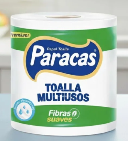 PAPEL TOALLA PARACAS MULTIUSOS VERDE