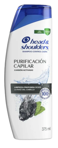 SHAMPOO HS SH PURIFICACION CAPILAR CHARCOAL SUPOF X180ML